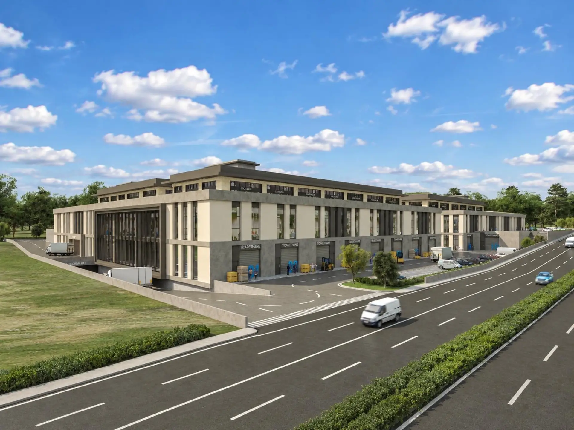 Projet commercial Bahçekent TİM à Istanbul (1)